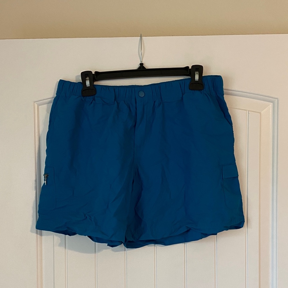 Columbia Blue Hiking Shorts